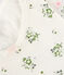 Kinder-Kurzpyjama aus Baumwolle und Leinen für Mädchen weiss MARSHMALLOW/weiss MULTICO