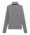 Unterziehpullover für Damen blau SMOKING/grau BELUGA