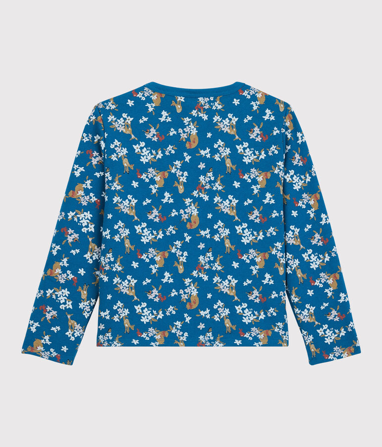 Kinder-Cardigan aus Molton f&uuml;r M&auml;dchen MALLARD/ MULTICO