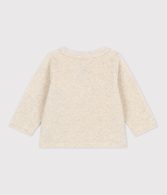Baby-Cardigan aus Baumwollnicki beige MONTELIMAR CHINE