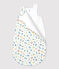 Babyschlafsack aus Baumwolle weiss MARSHMALLOW/weiss MULTICO