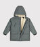 Warme Kinder-Regenjacke aus Sherpa für Mädchen und Jungen grün THUYA