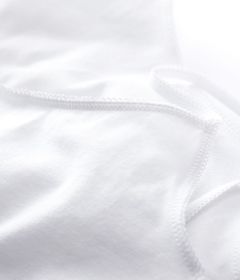 2er-Set wei&szlig;e Bustiers f&uuml;r M&auml;dchen weiss ECUME