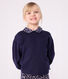 Kinder-Sweatshirt aus einfarbiger Baumwolle