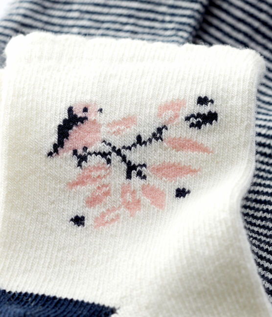 2er-Set Babysocken mit Motiv für Mädchen variante 1