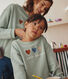 Kinder-Sweatshirt aus Molton für Mädchen