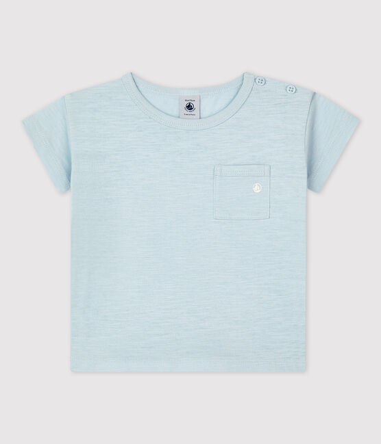 Einfarbiges kurzärmeliges T-Shirt aus Jersey PLEINAIR