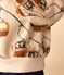 Sweatshirt mit Printmotiv aus Molton AVALANCHE/ BONGRIS