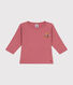 Langärmeliges Baby-T-Shirt aus Baumwolle