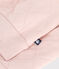 Baby-Teddyjacke aus gestepptem Doppeljersey rosa SALINE