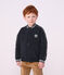 Kinder College-Jacke aus einfarbiger Baumwolle SMOKING