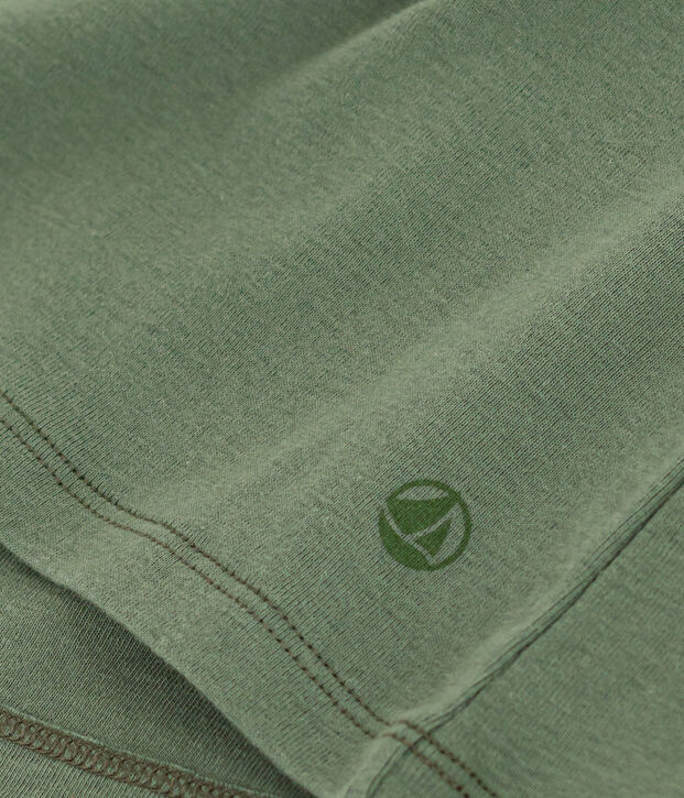 T-Shirt L&rsquo;ICONIQUE aus Baumwolle mit rundem Ausschnitt f&uuml;r Damen gr&uuml;n