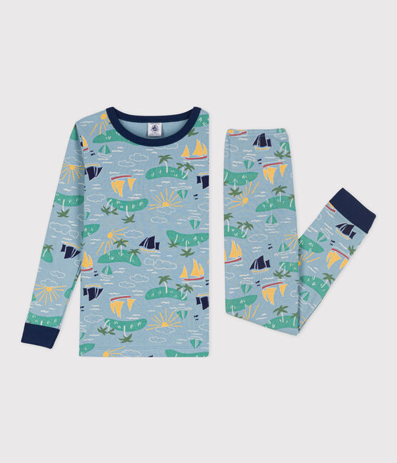 Kinderpyjama für Entdecker aus Baumwolle in eng geschnittener Passform ENNEIGE/ MULTICO