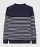 Seemannspullover blau SMOKING/weiss MARSHMALLOW