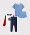 2er-Set Kinderpyjamas aus Baumwolle für Jungen variante 1