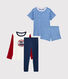2er-Set Kinderpyjamas aus Baumwolle für Jungen