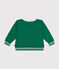 Baby-Sweatshirt aus Molton grün JARDIN
