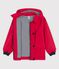 KLASSISCHE KINDER-REGENJACKE AUS RECYCELTEM MATERIAL rot TERKUIT