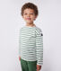 Langärmeliges Kinder-Unisex Streifenshirt aus Baumwolle