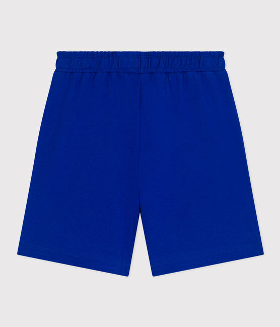 Kinder-Short für Jungen aus Baumwolle blau SURF