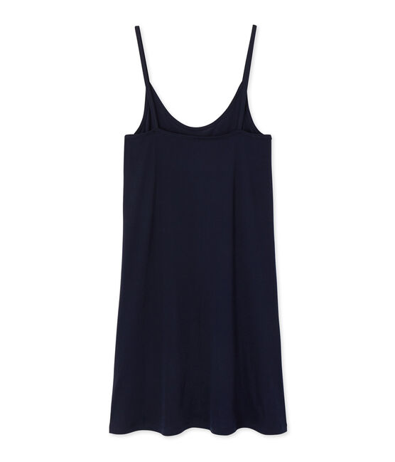 Chemise à bretelles femme en coton léger blau SMOKING