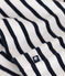 Langärmeliges Baby-Kleid aus dickem Jersey weiss MARSHMALLOW/blau SMOKING