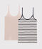 Set mit 2 Trägershirts für Damen variante 1