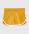 Kinder-Short Mädchen gelb BOUDOR