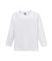 Jungen-Langarmshirt weiss Lait
