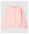 Kinder-Cardigan aus Doppeljersey Mädchen rosa MINOIS