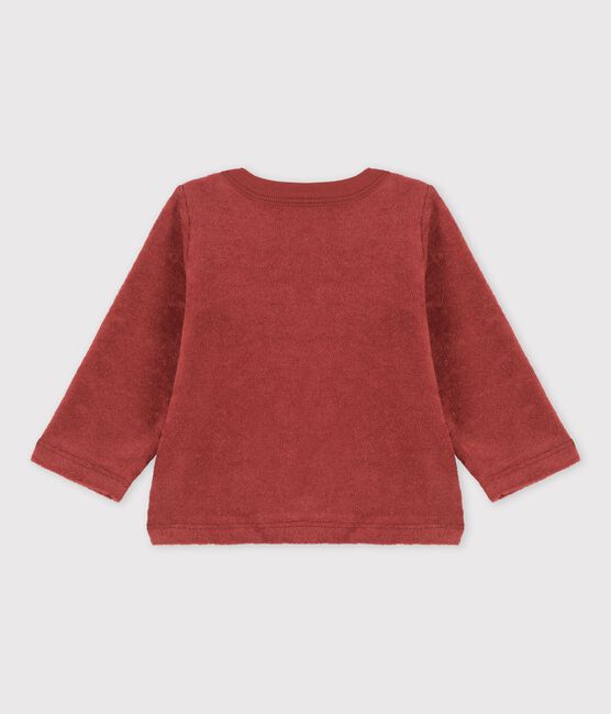 Baby-Cardigan aus Frottee braun OMBRIE