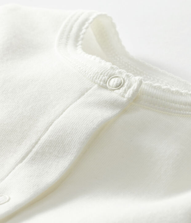 Leichter Baby-M&auml;dchen-Cardigan weiss