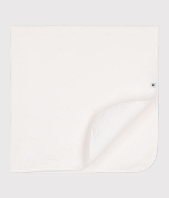 Babydecke aus Doppeljersey weiss MARSHMALLOW