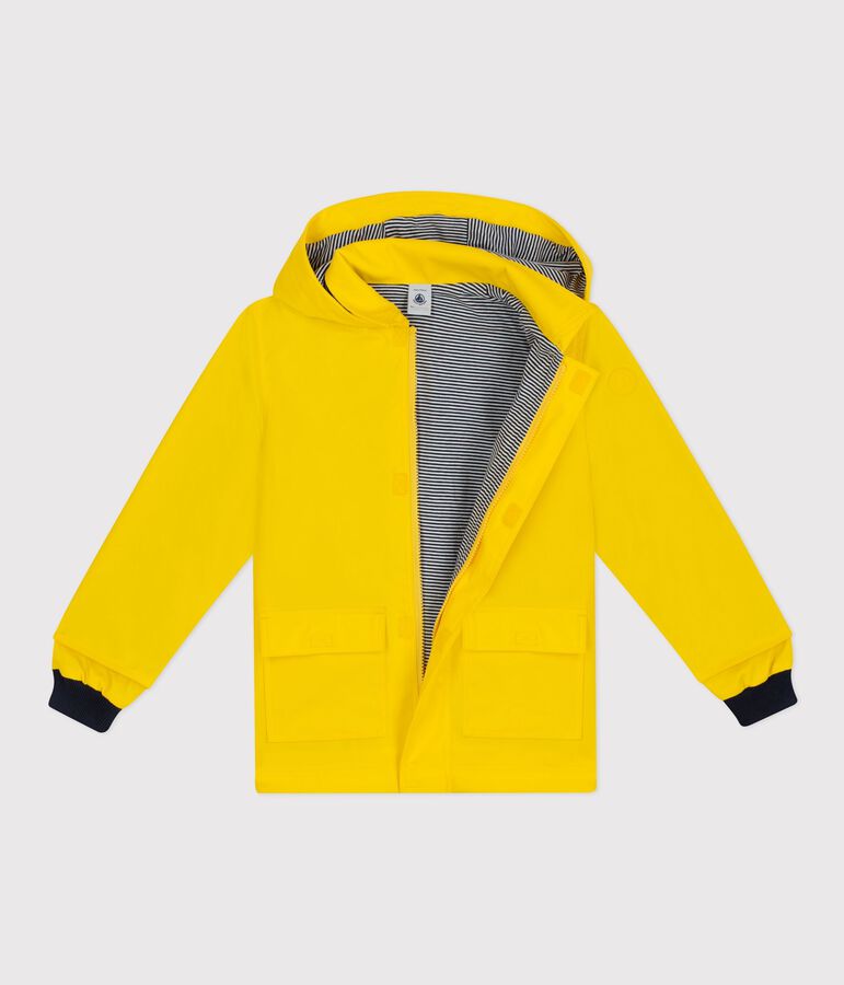 Ikonische Kinder-Regenjacke gelb JAUNE