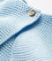 Baby-Cardigan aus 100% Baumwollstrick. blau TOUDOU