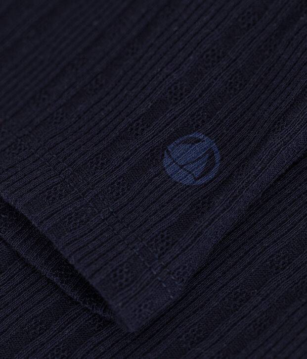 Damen-Rollkragenshirt L'Iconique mit Zierstrick SMOKING