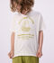 Kurz&auml;rmeliges Kinder T-Shirt aus Baumwolle weiss