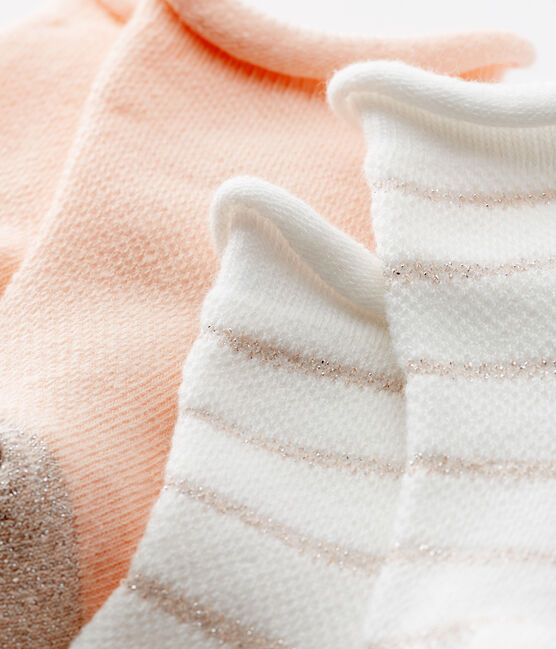 2er-Set leichte Kinderstrümpfe Baby Mädchen variante 2