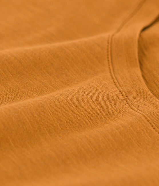 T-Shirt LE DROIT aus Baumwolle mit Rundhalsausschnitt braun TOAST