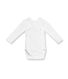 Baby-Wickelbody, Langarm, Unisex, aus angerauter Baumwolle