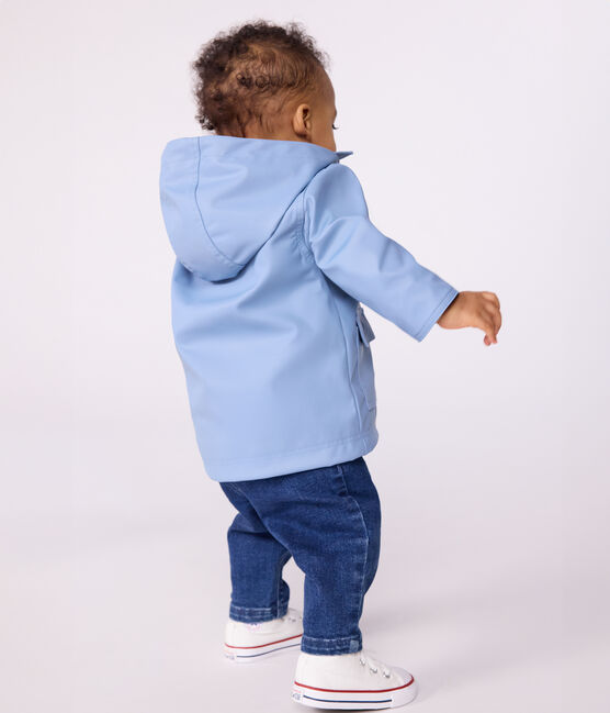 Ikonische einfarbige Baby-Regenjacke ADRIATIC