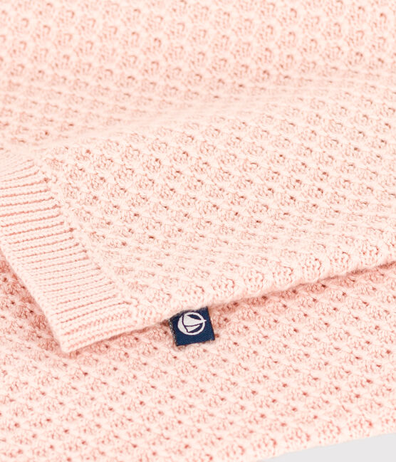 Kinder-Cardigan aus Baumwolle für Mädchen rosa SALINE