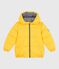 Einfarbige Kinder-Winterjacke  gelb JAUNE