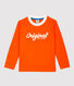 Langärmeliges Kinder-T-Shirt aus Baumwolle für Jungen
