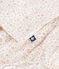 Baby-Kleid aus Baumwolle mit Blumenmuster naturfarben/vielfarbig