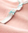 Baby-Strampler in Rippstrick für Mädchen rosa ROSAKO/weiss MARSHMALLOW