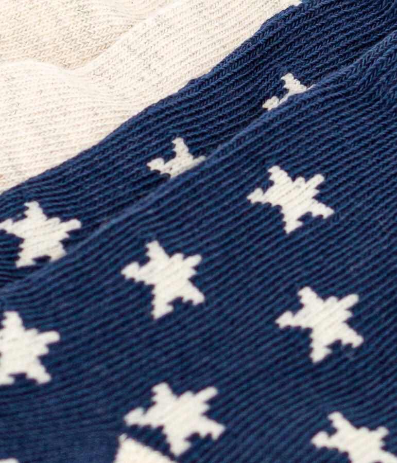 2er-Set Babysocken mit Sternenmotiv vielfarbig
