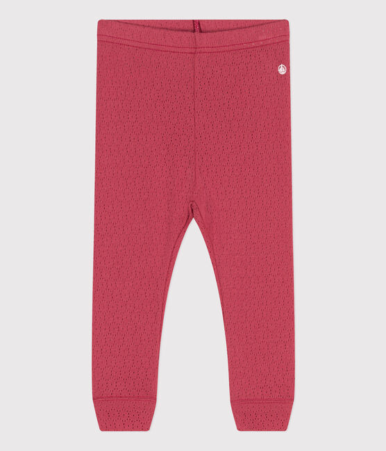 Baby-Leggings aus Baumwolle rosa PAPI