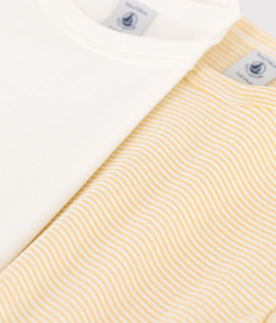 2er-Set langärmelige T-Shirts aus Baumwolle für Jungen variante 1