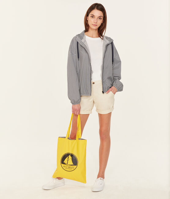 Einkaufstasche einfarbig gelb JAUNE